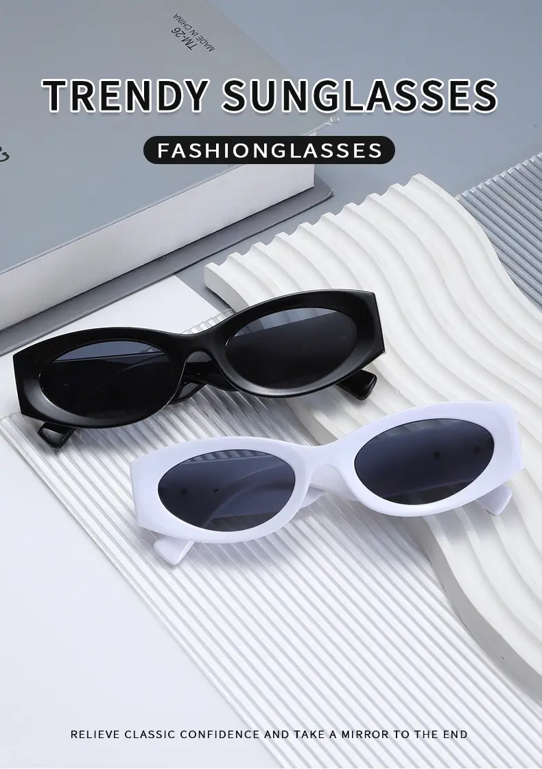 Women Retro Cat-Eye Sunglasses Black 2025 β feature 1