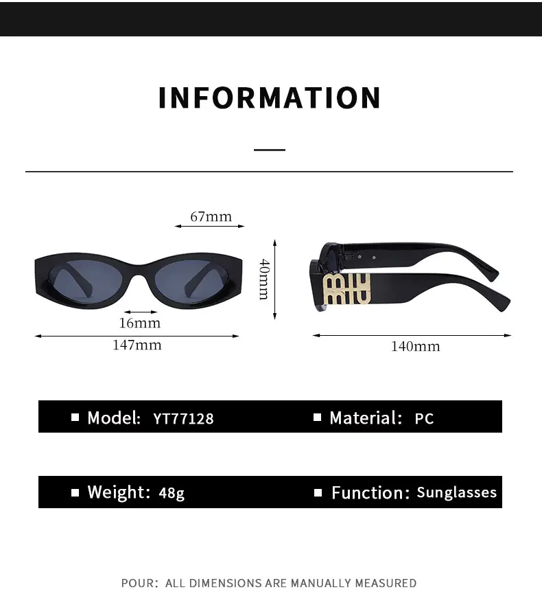 Women Retro Cat-Eye Sunglasses Black 2025 β feature 8