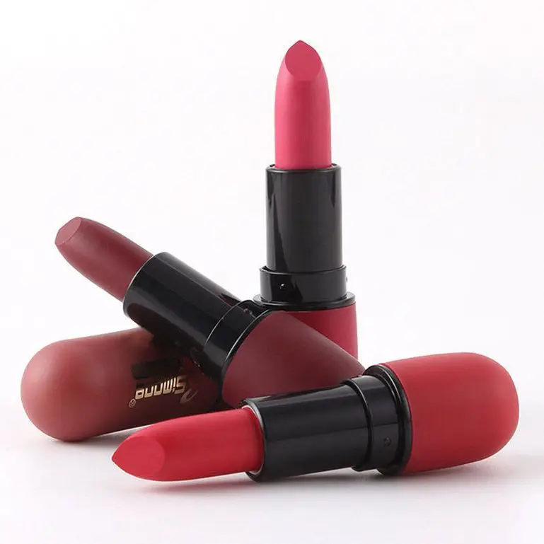 Purplish Red Matte Lipstick 08 - Image 5