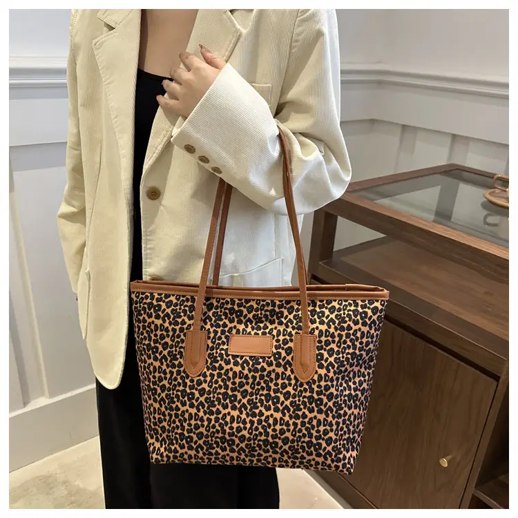 Leopard Print Shoulder Tote Bag 2024 New — feature 12