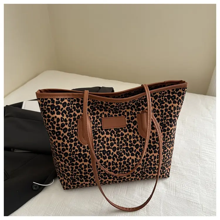 Leopard Print Shoulder Tote Bag 2024 New — feature 16