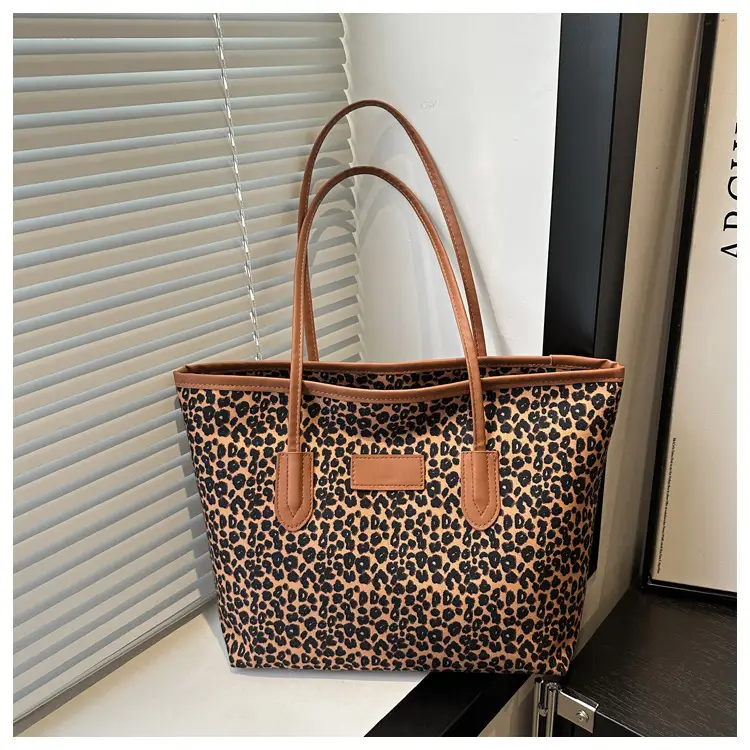 Leopard Print Shoulder Tote Bag 2024 New — feature 18