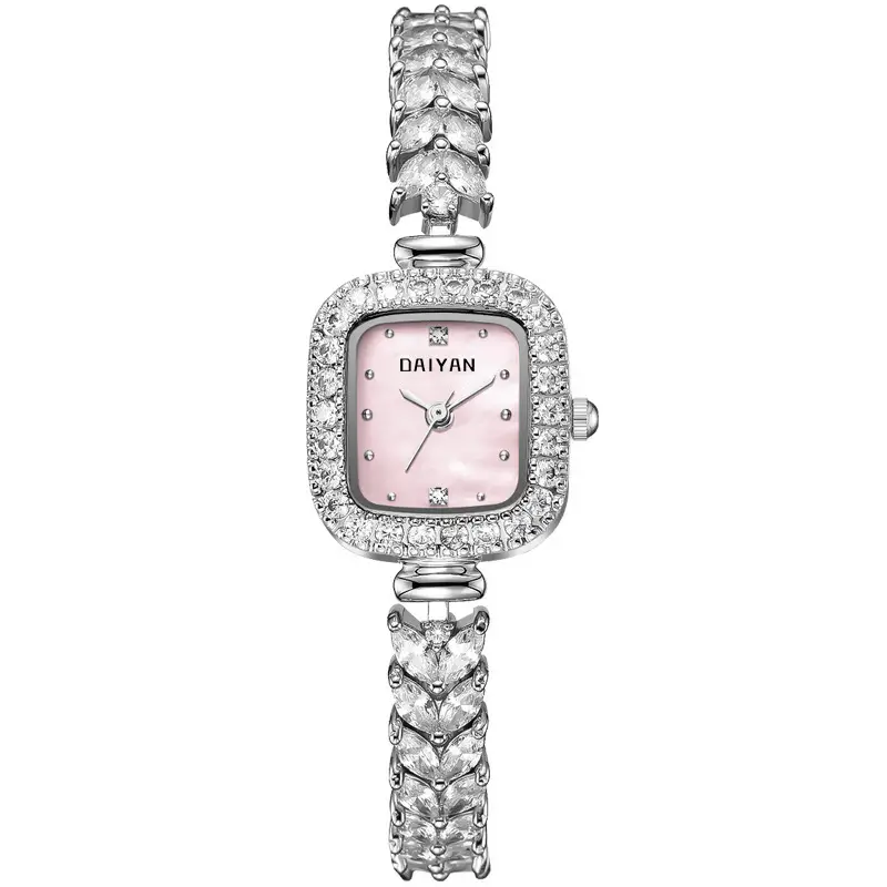 Women's Mermaid Dial Watch with Crystal Band - Image 2
