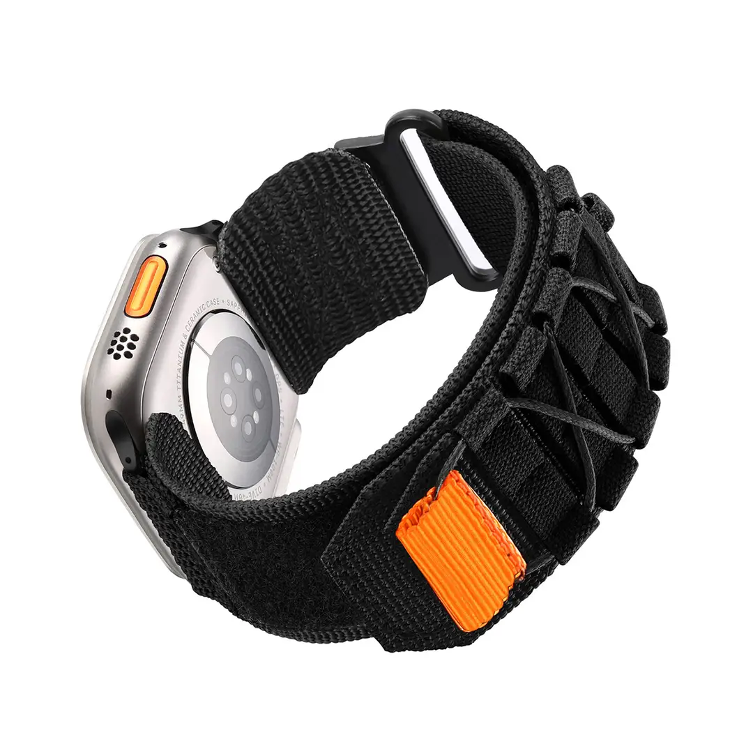 Suitable for Apple iWatch Watch Strap Samsung Universal 20Mm22Mm Nylon Braided Loop Canvas Sports Strap