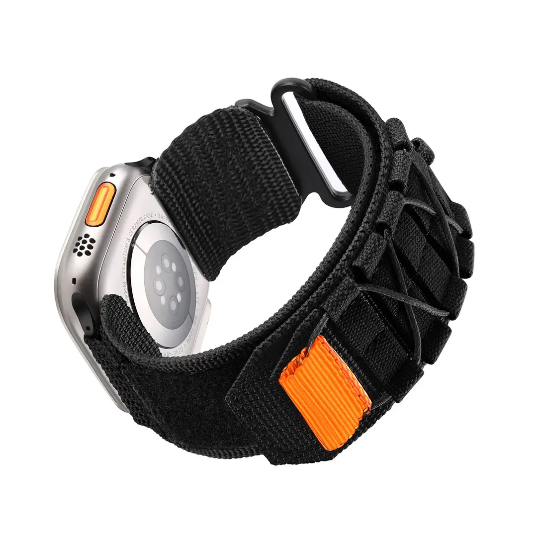Suitable for Apple iWatch Watch Strap Samsung Universal 20Mm22Mm Nylon Braided Loop Canvas Sports Strap — feature 13