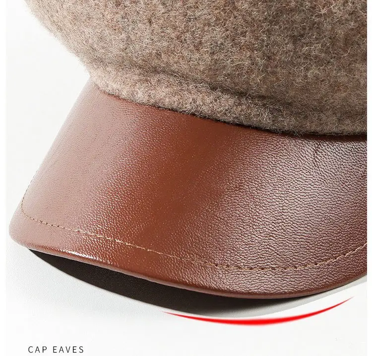 Korean Style Woolen Beret for Girls Winter Cap — feature 11
