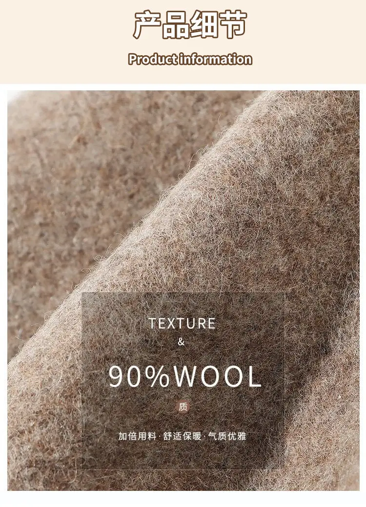 Korean Style Woolen Beret for Girls Winter Cap — feature 9