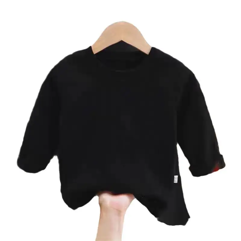 White Crewneck Sweater for Boys Autumn Winter 2024 - Image 9