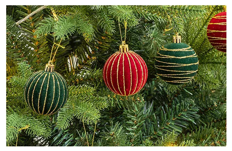 Korean Cross-Border Velvet Christmas Trees 8cm Large — feature 11