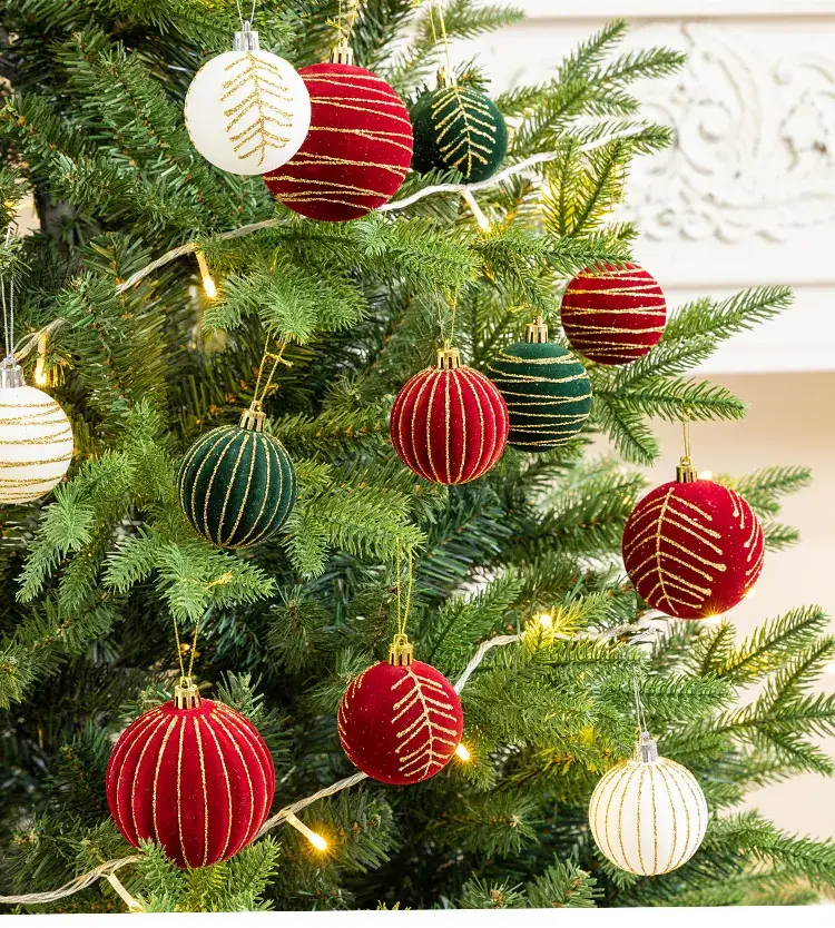 Korean Cross-Border Velvet Christmas Trees 8cm Large — feature 2