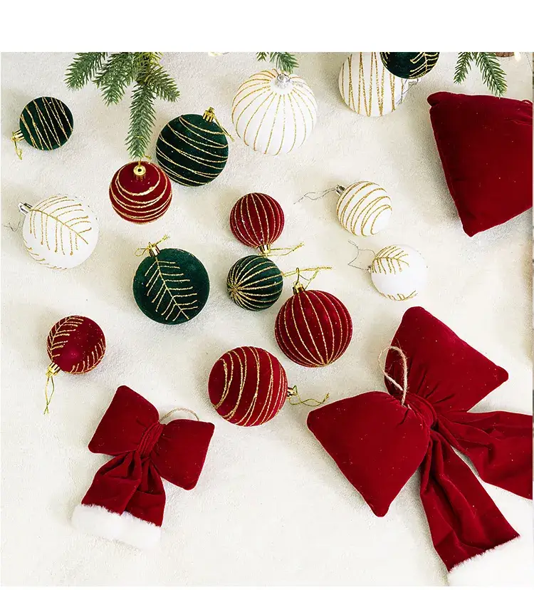 Korean Cross-Border Velvet Christmas Trees 8cm Large — feature 5