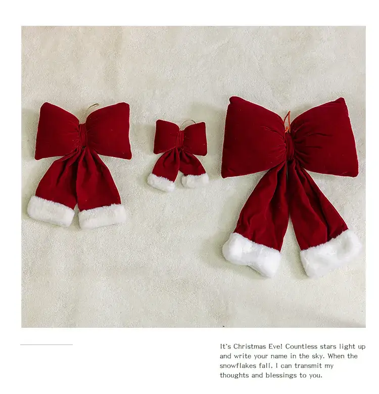 Korean Cross-Border Velvet Christmas Trees 8cm Large — feature 8