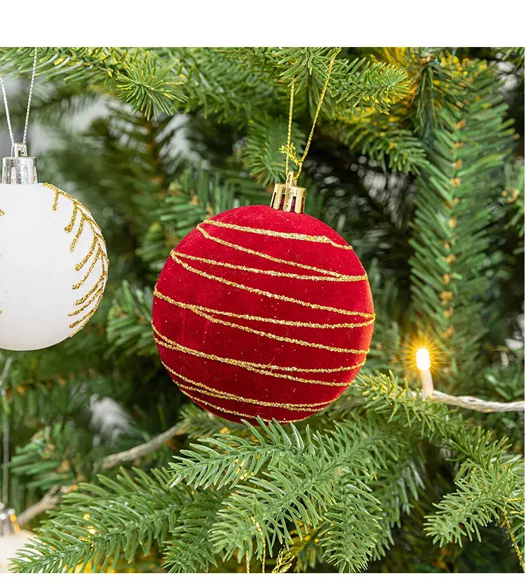 Korean Cross-Border Velvet Christmas Trees 8cm Large — feature 9