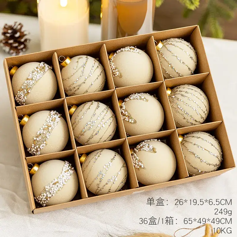 Korean Cross-Border Velvet Christmas Trees 8cm Large - Image 9