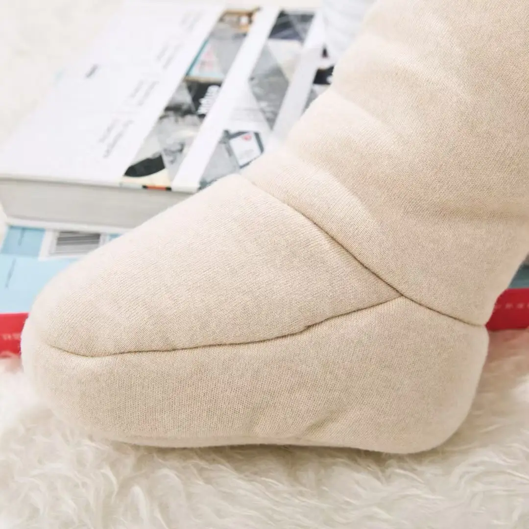 Newborn Baby Warm Cotton Boots Winter Lamb Velvet High-top — feature 5