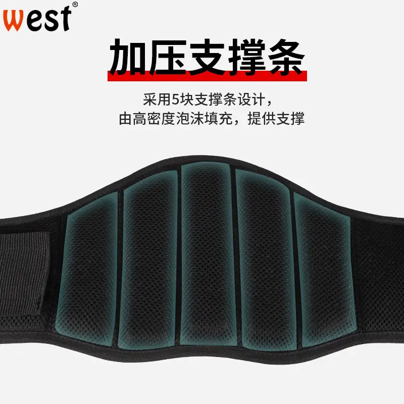 Deep Squat Hard Pull Waist Protection Belt Adjustable Gasket Support Belt - Image 3