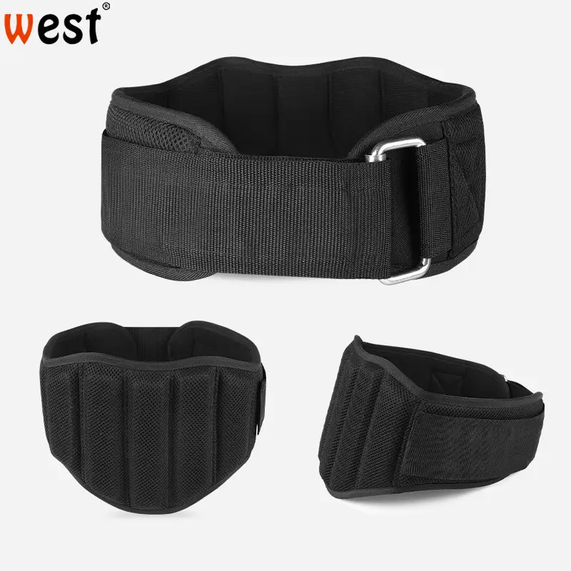 Deep Squat Hard Pull Waist Protection Belt Adjustable Gasket Support Belt - Image 5