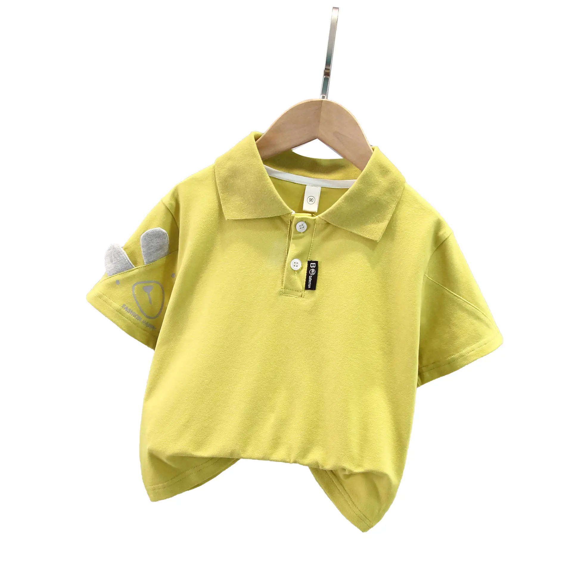 Boys White Polo T-Shirt 2026 Short Sleeve - Image 5