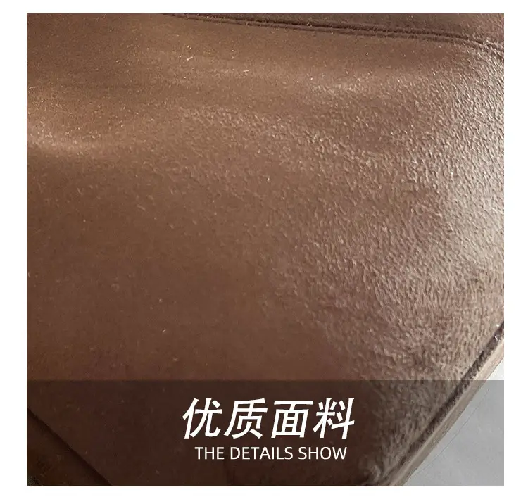 Black Suede Shoulder Bag 2024 Autumn Winter New Vintage — feature 7
