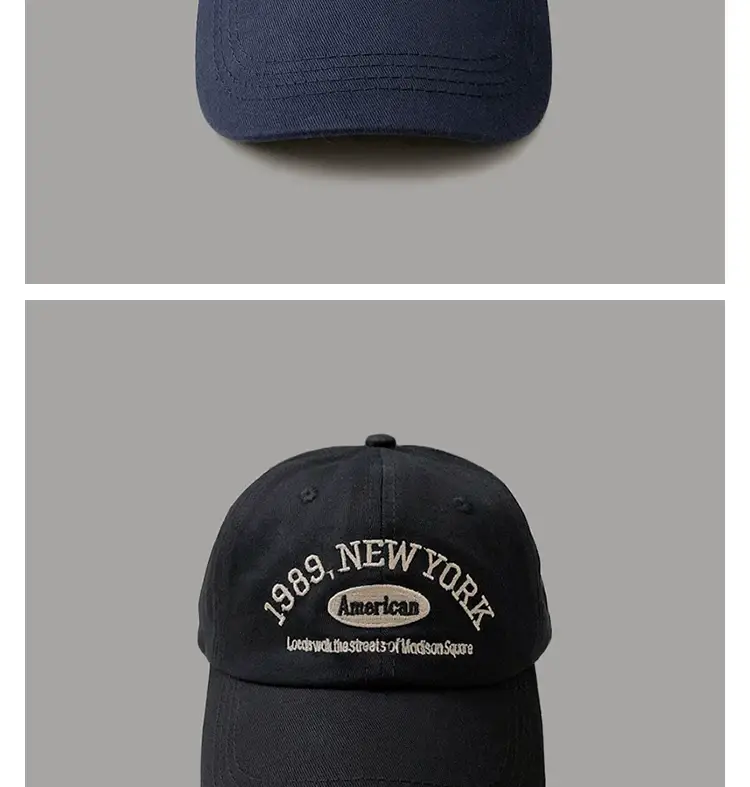 South Korea Vintage Baseball Cap Brown Embroidered 1989 — feature 7