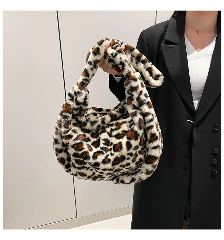 Women Leopard Print Crossbody Bag 2024 Winter — feature 18