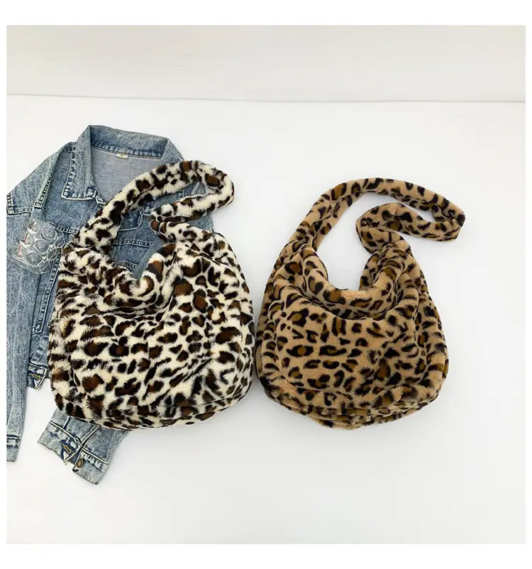 Women Leopard Print Crossbody Bag 2024 Winter — feature 26