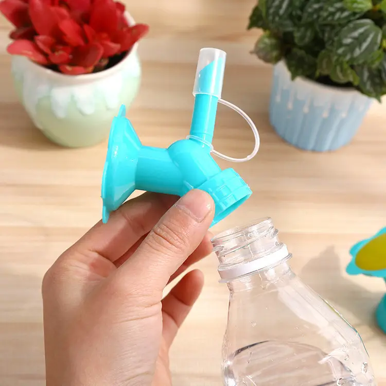Household Double-head Sunflower Shower Head Gardening Beverage Bottle Irrigation Tool Potted Plant Watering Nozzle Shower Head
