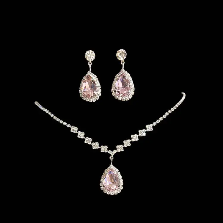 Full Diamond Claw Chain Necklace Set for Women — feature 8