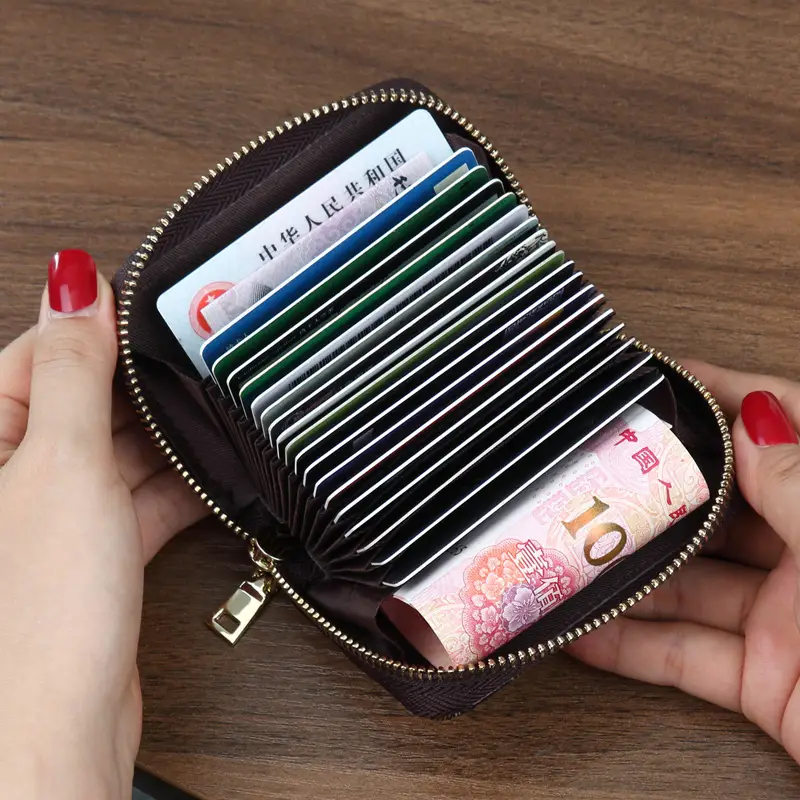 Multi-Card Holder Large Capacity Coin Storage Bag