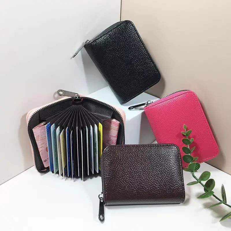 Multi-Card Holder Large Capacity Coin Storage Bag — feature 1