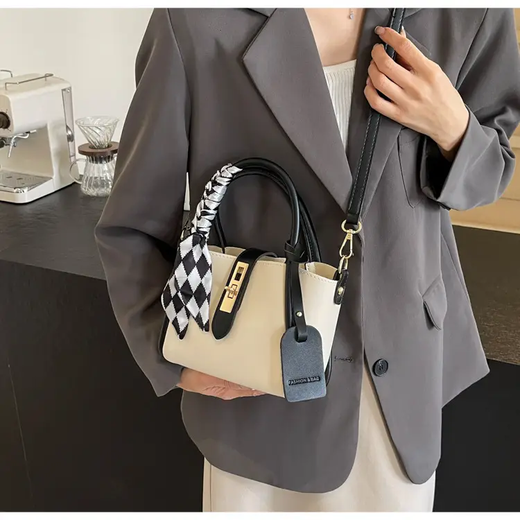 Women Crossbody Bag Autumn 2025 Beige Brown — feature 24