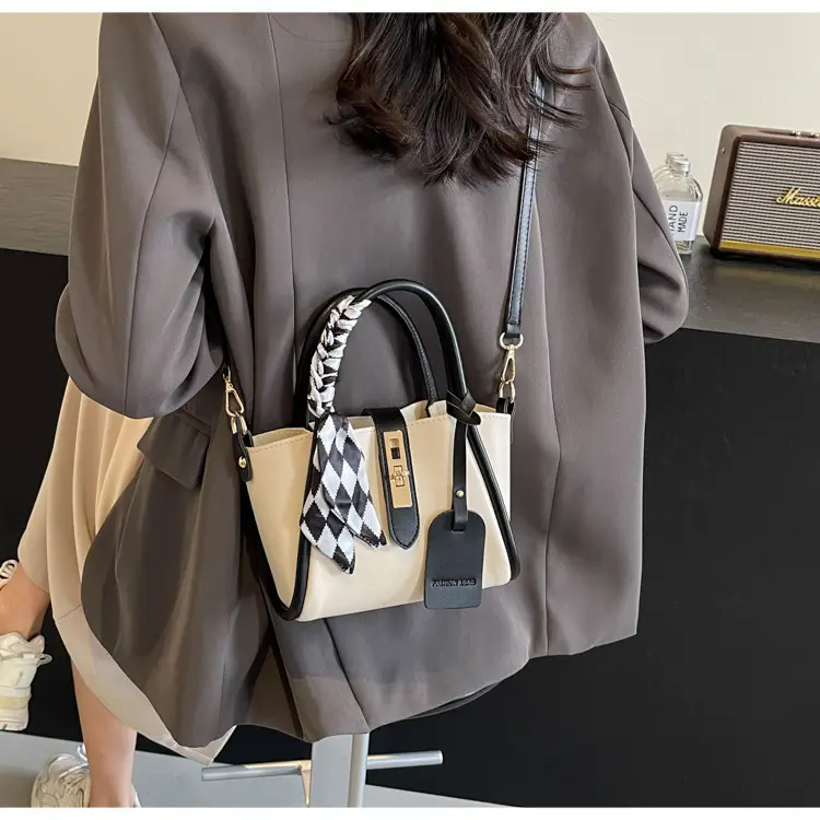 Women Crossbody Bag Autumn 2025 Beige Brown — feature 28