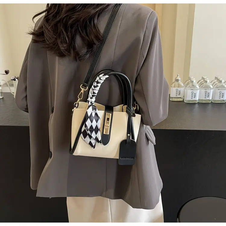 Women Crossbody Bag Autumn 2025 Beige Brown — feature 29