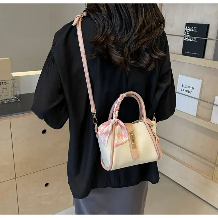 Women Crossbody Bag Autumn 2025 Beige Brown — feature 30
