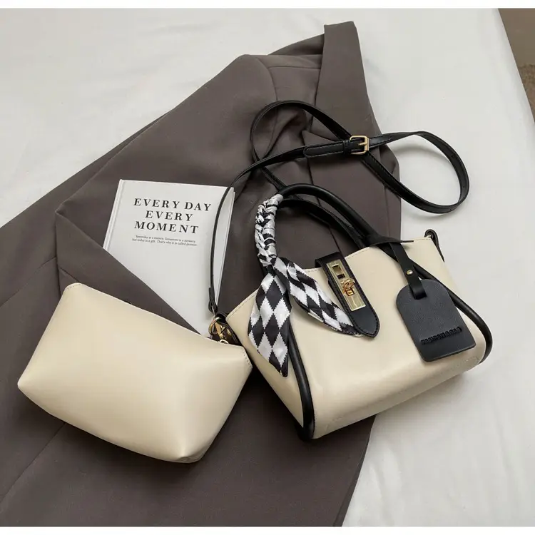 Women Crossbody Bag Autumn 2025 Beige Brown — feature 44
