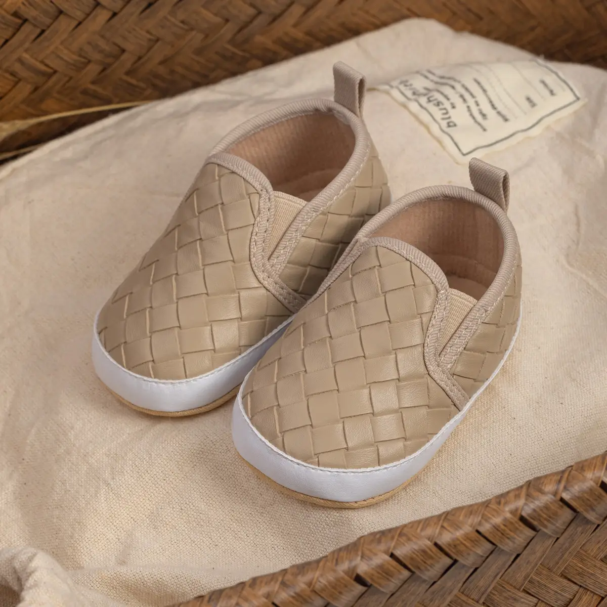 Toddler Slip-On Shoes Soft Non-Slip White — feature 17