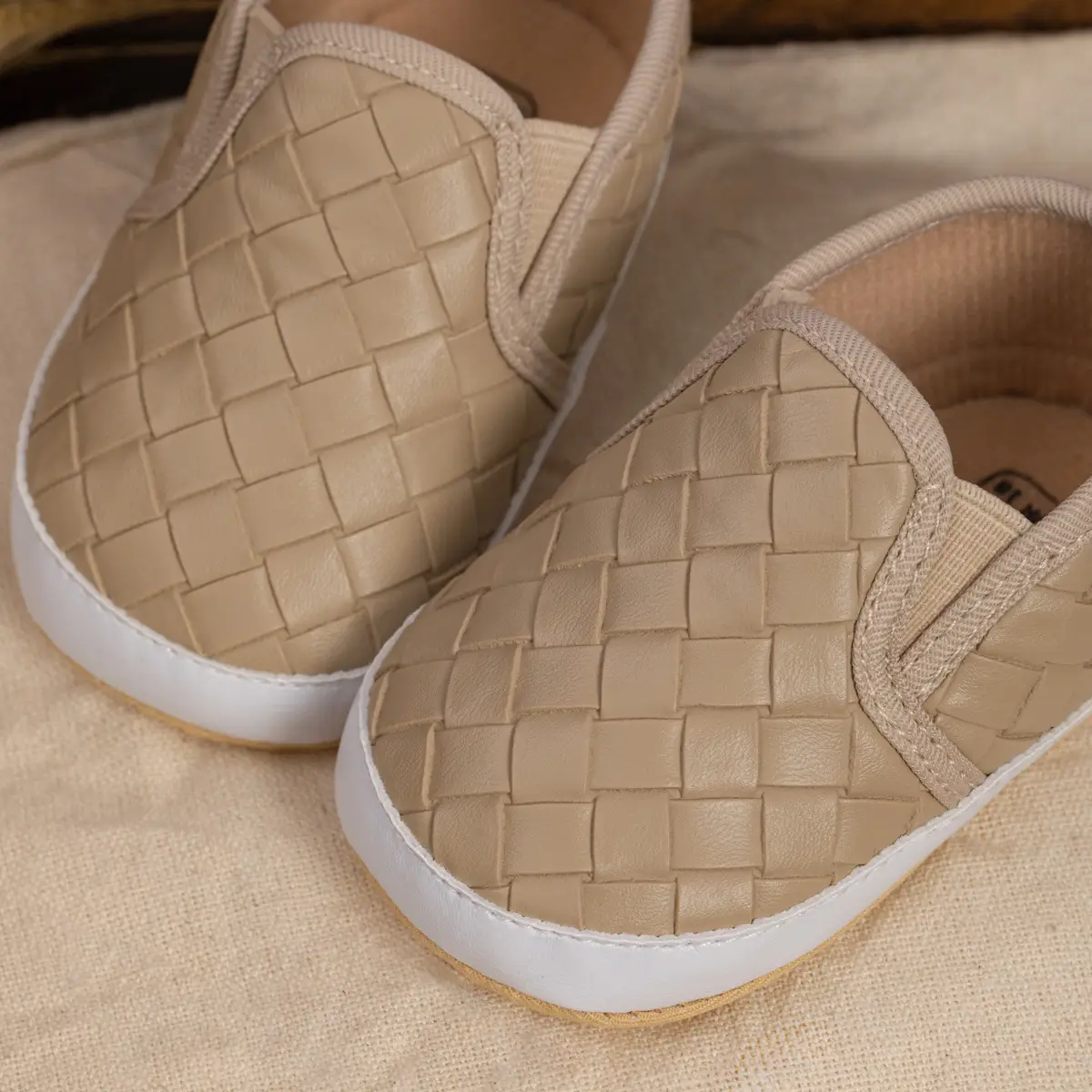 Toddler Slip-On Shoes Soft Non-Slip White — feature 20
