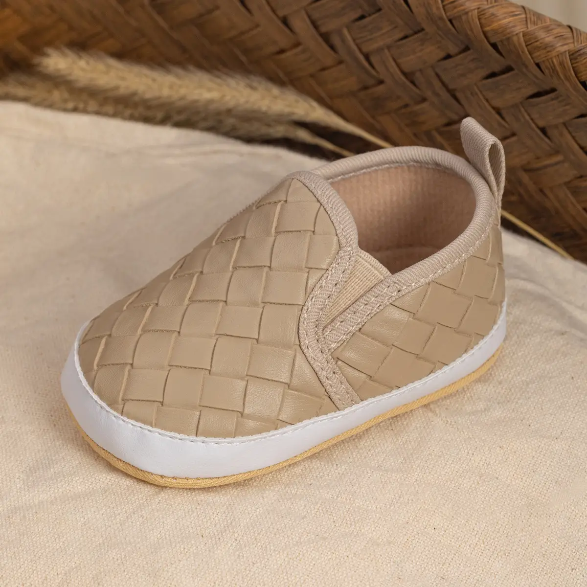 Toddler Slip-On Shoes Soft Non-Slip White — feature 22
