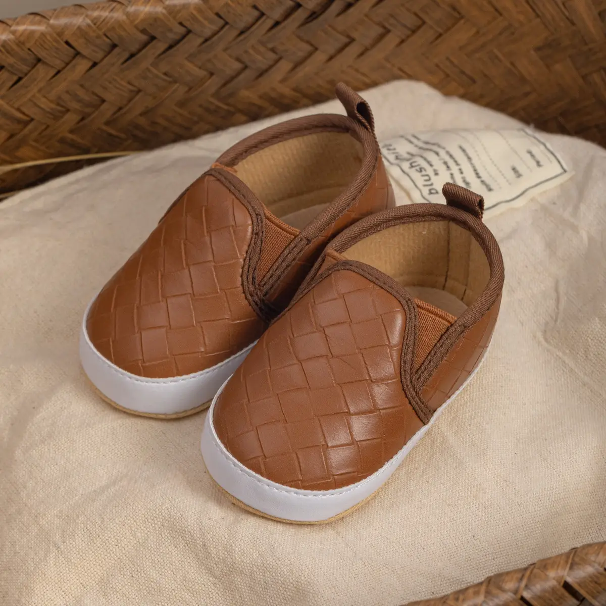 Toddler Slip-On Shoes Soft Non-Slip White — feature 28