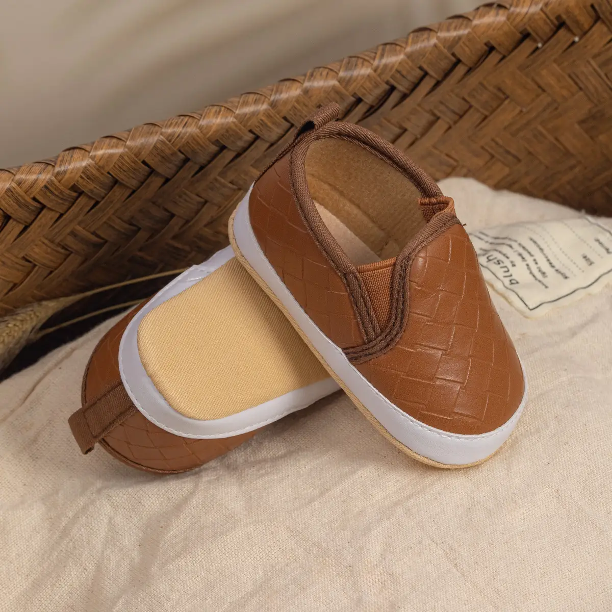 Toddler Slip-On Shoes Soft Non-Slip White — feature 29