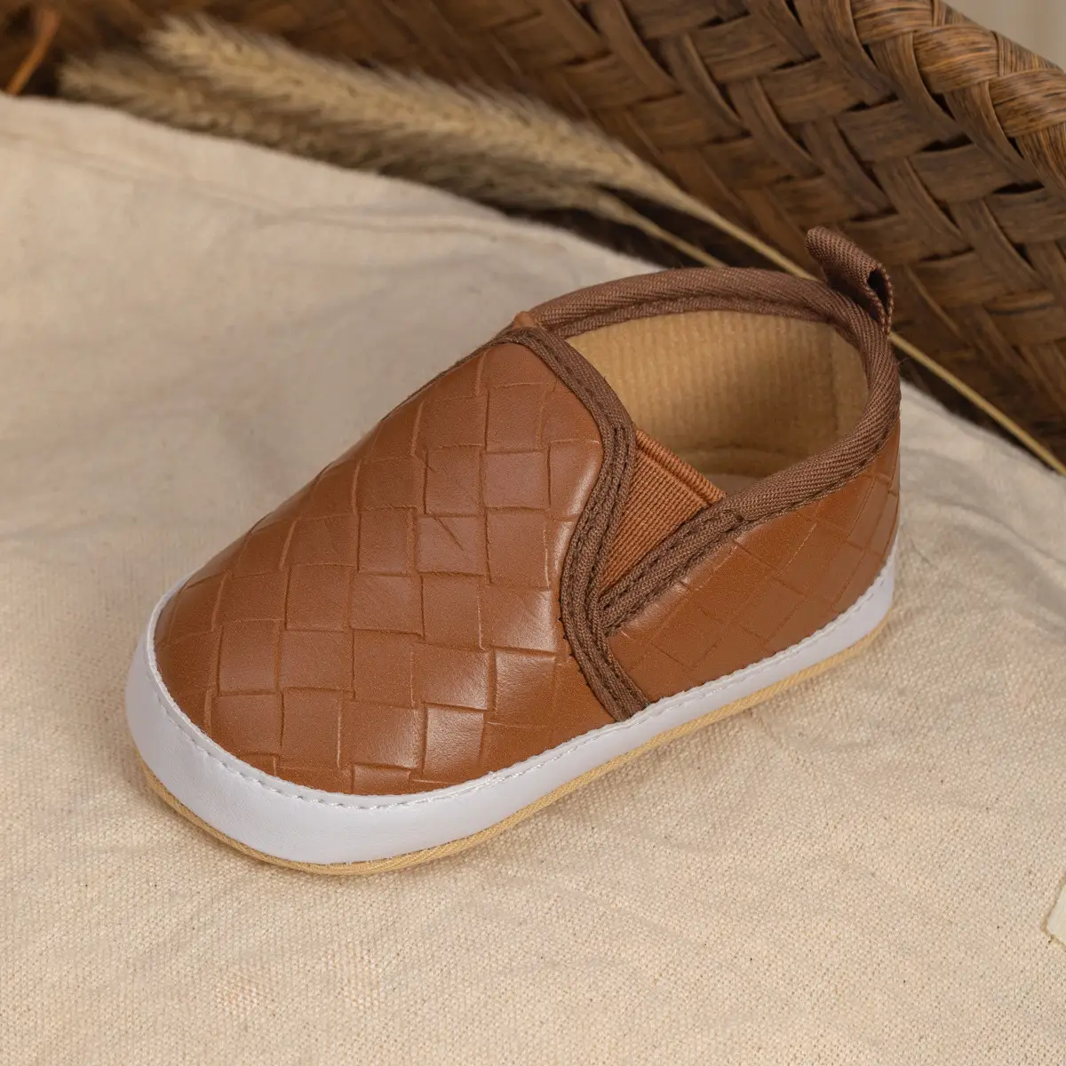 Toddler Slip-On Shoes Soft Non-Slip White — feature 33