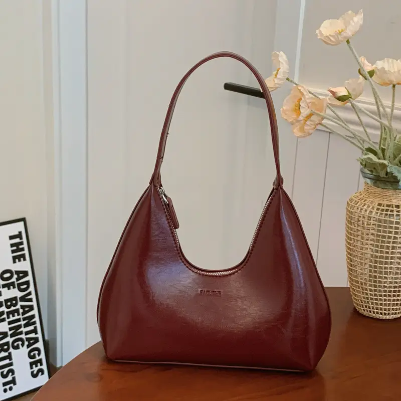 White Leather Shoulder Bag for Women 2024 - Image 7
