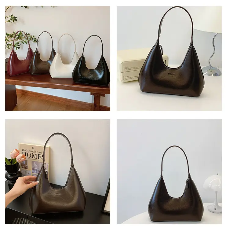 White Leather Shoulder Bag for Women 2024 — feature 8