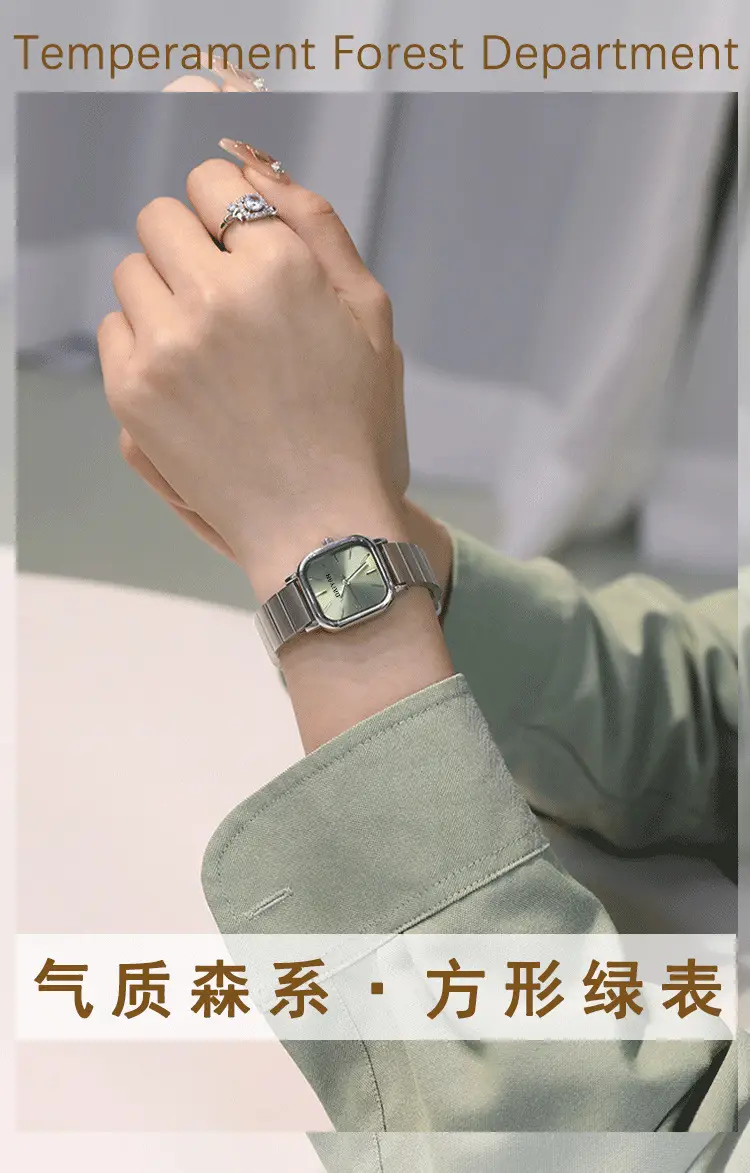 Women's Stainless Steel Watch with Silver Dial — feature 1