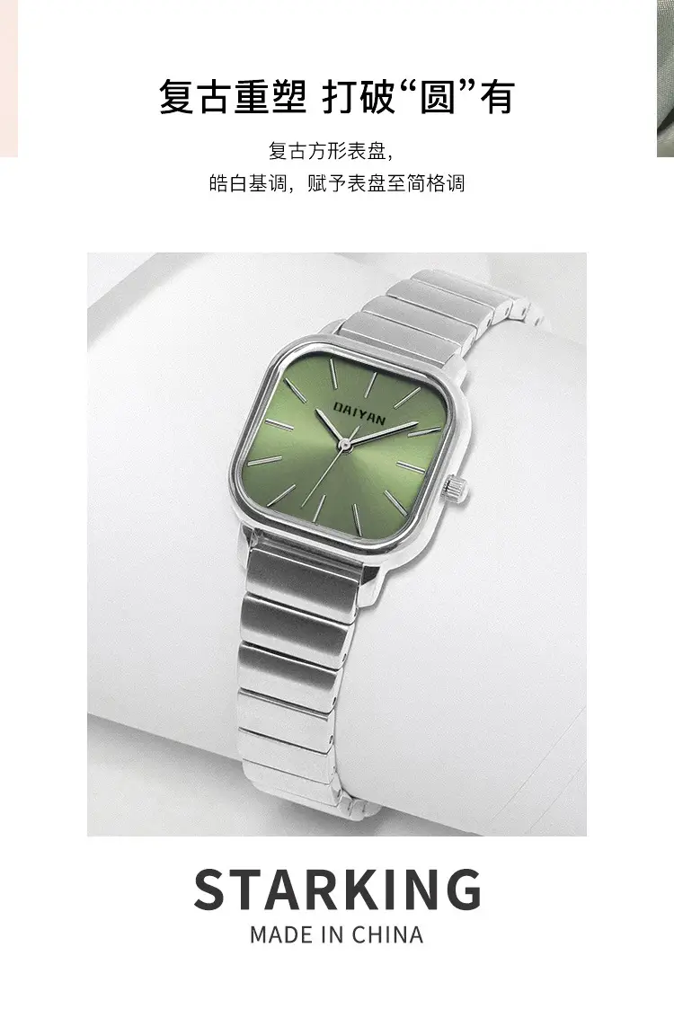 Women's Stainless Steel Watch with Silver Dial — feature 4