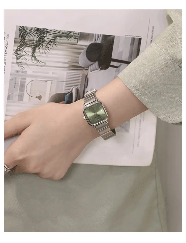 Women's Stainless Steel Watch with Silver Dial — feature 5