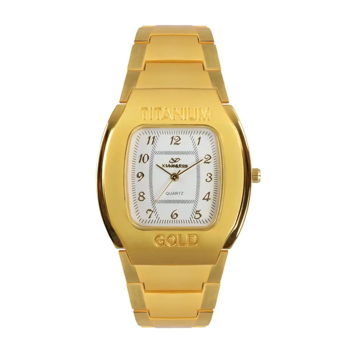 Titanium Men's Watch Gold 2714 Business Casual — feature 15