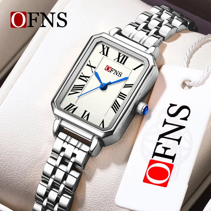 Oufani Rose Gold Women's Quartz Watch with Roman Numeral Dial - Image 12