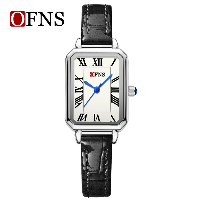 Oufani Rose Gold Women's Quartz Watch with Roman Numeral Dial - Image 2