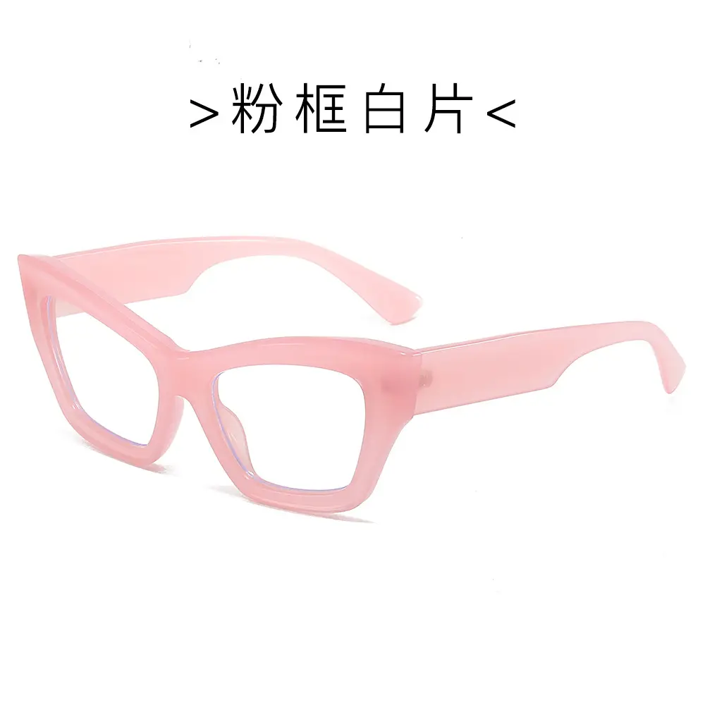 Black Frame White Case Sunglasses for Men Women - Image 12